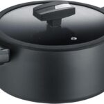 Berndes Bonanza, casseruola 2 manici cm 16 con coperchio, adatto ad induzione