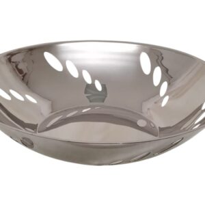 Tescoma, vassosio centro tavola tondo 30 cm, acciaio inox