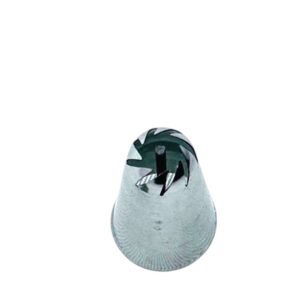 Thermohauser beccuccio a fiore spirale ø 10 mm, 8 denti chiusi, acciaio inox