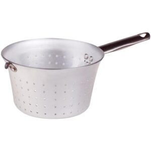Pentole Agnelli, colapasta scaldapasta, conico ø 26, in alluminio puro, 1 manico inox