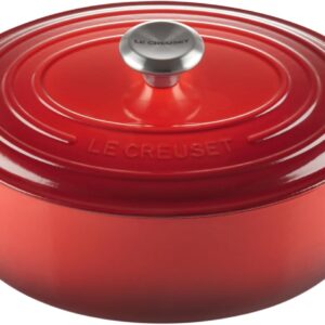 Le Creuset Evolution Ciliegia, Cocotte ovale in ghisa 29 cm con coperchio