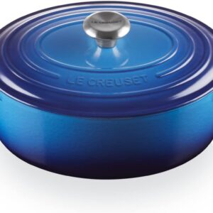 Le Creuset Evolution Azzurro, Cocotte ovale in ghisa 29 cm con coperchio