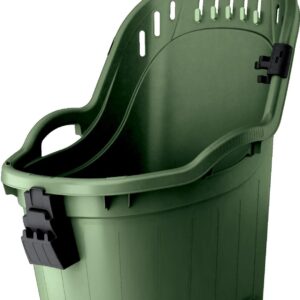 Stefanplast Helpy Cart, carriola verde bruno lt 50