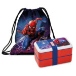 Marvel Spider Man, Lunch box + sacca
