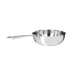 Pentole Agnelli  3 ply Aluinox 1907, wok mantecare cm 24