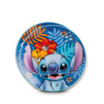 Disney Stitch, Set 2 piatti dessert blu cm 19