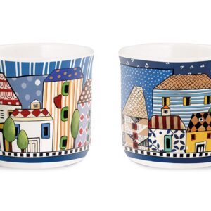 Egan Paese Mio, set 2 minimug blu ml 90