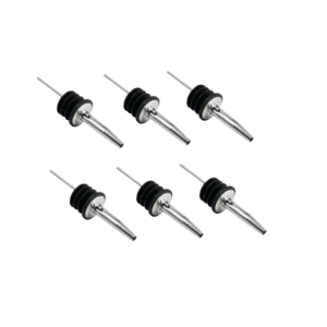 Salvinelli Japan, set 6 tappi versatore inox, prodotto professionale