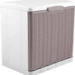 Stefanplast Elegance tortora, scarpiera impilabile 4 posti cm 40x30x40