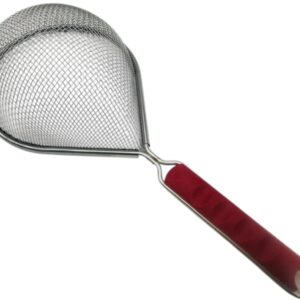Gnali colatutto rete media ovale 22 cm acciaio inox