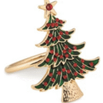 Fade Alberi, set 6 legatovaglioli in metallo