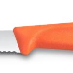 Victorinox coltello spelucchino Arancio lama dentata 8 cm