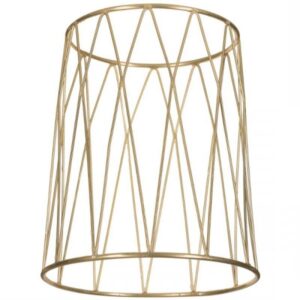 Efay Crown, Stand antiscivolo universale in acciaio Oro cm 25x21,2 h cm 30