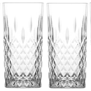 Mopita Dubai, set 6 bicchieri bibita 356 ml in vetro