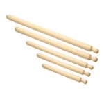 Panetta Mattarello Linea Legno Faggio Monomanico 60 cm ø 4 cm