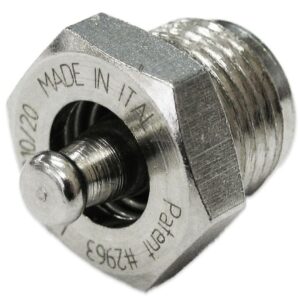 Bialetti, valvola sicurezza universale per moca, bricca, Mukka mm 9