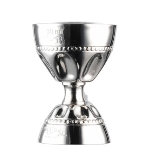 The Bars jigger Decò, misurino cocktail 15-30 ml acciaio professionale