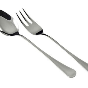 Svanera Claudia, set posate a servire acciaio 18/12