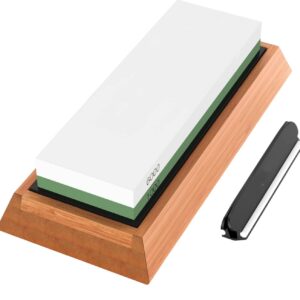 Shimura pietra per affilare grana 1000/6000 con supporto e guida