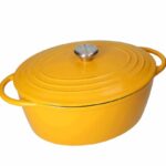 Brandani cocotte ovale ghisa smaltata induzione 29 cm 4,7 litri