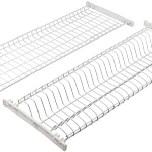 Filtex set 2 scolapiatti cm 86 per pensili in filo di ferro plastificato