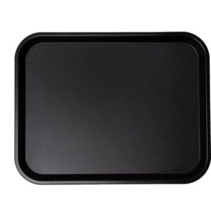 Genus dei vassoio mensa 45,6x35,6 cm nero in polipropilene ad alta densità