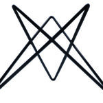 Le Coq Star Stand universale acciaio Nero cm 30x30 h 20