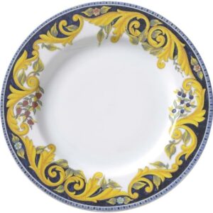 Saturnia Toscana, piatto piano cm 26, in porcellana