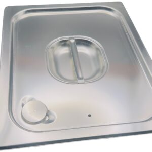 Abert coperchio a tenuta gastronorm 1/2 h  in acciaio 18-10