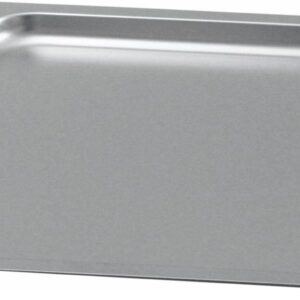 Abert teglia gastronorm gn 2/3 h 20 mm, da forno in acciaio inox 18-10 bordo piano, professionale