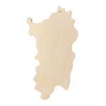 Panetta Sardegna, tagliere in faggio cm 30x17x1,2
