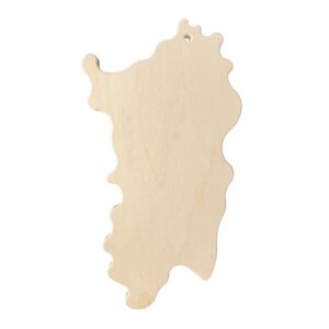 Panetta Sardegna, tagliere in faggio cm 30x17x1,2