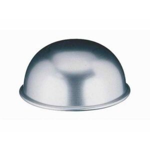 Liotti, stampo da forno zuccotto cm 18, mezza sfera, in alluminio
