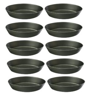 Liotti, set 10 Stampo pasticciotto Leccese ovale senza bordo, 10x6.5x2 antiaderente