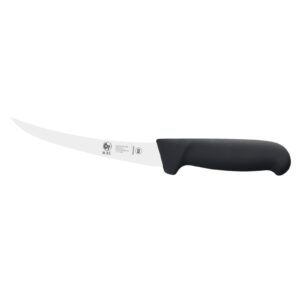 Icel Safe coltello disosso curvo acciaio nero 15 cm
