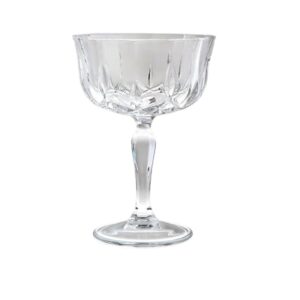 Rcr set 6 coppa champagne Opera vetro Luxion 24 cl