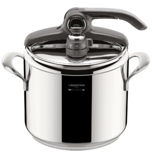 Lagostina Diva pentola a pressione acciaio inox 7lt 22cm