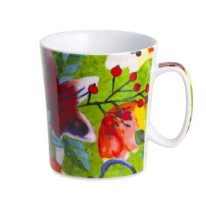 Egan Mug Seta verde 430 ml porcellana