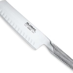 Global G-81 Coltello verdura nakiri alveolato acciaio cm 18