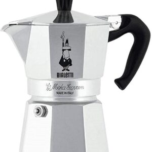 Bialetti Moka Express caffettiera alluminio 1 tazza fascia