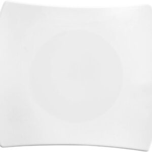 Saturnia piatto rettangolare sagomato porcellana cm 30x25